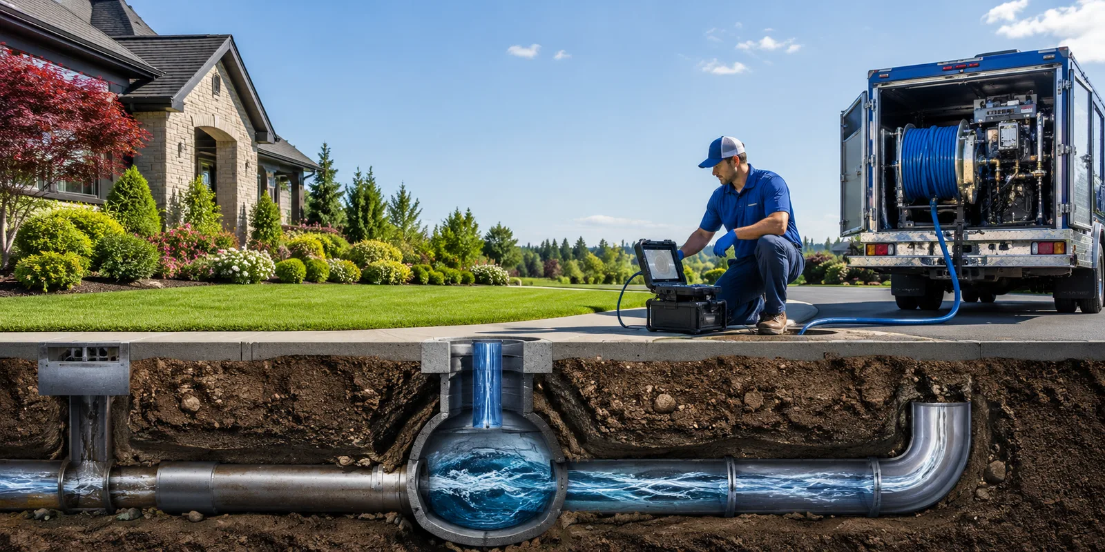 Drainage restoration information for Waterfall, PA